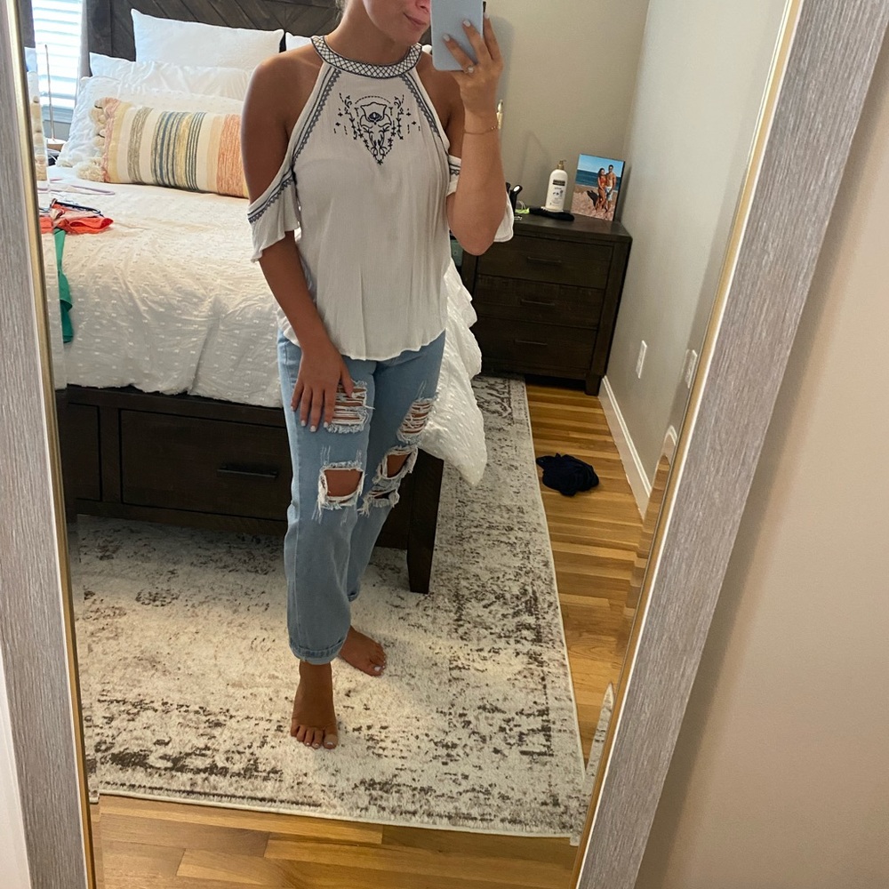 Cold Shoulder Top